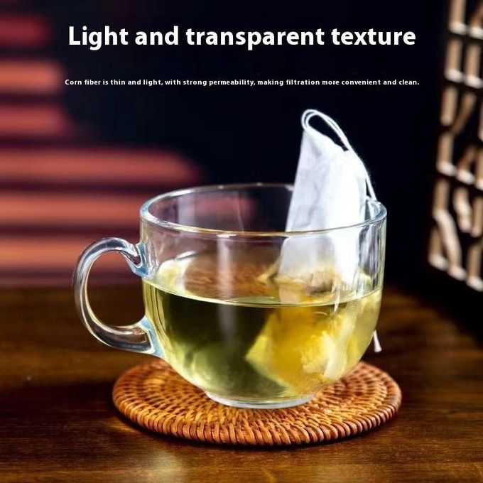 100pcs White Non-woven Empty Teabags String Filter Paper