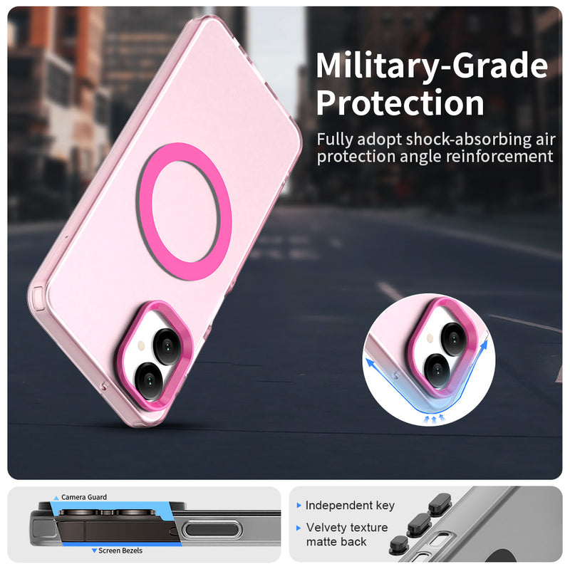 Phone Case for Samsung Galaxy A06 5G, Compatible with Magsafe,Shockproof Magnetic Case Cover