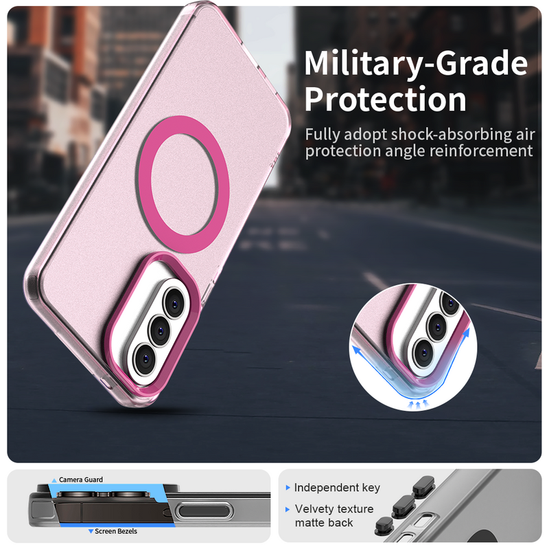 Phone Case for Samsung Galaxy A57, Compatible with Magsafe,Shockproof Magnetic Case Cover