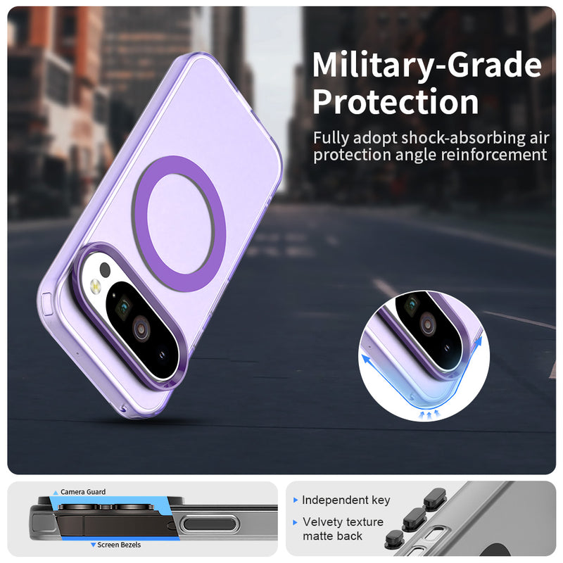 Phone Case for Google Pixel 10 Pro, Compatible with Magsafe,Shockproof Magnetic Case Cover