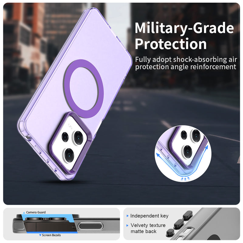 Phone Case for Xiaomi Poco X5 Pro, Compatible with Magsafe,Shockproof Magnetic Case Cover