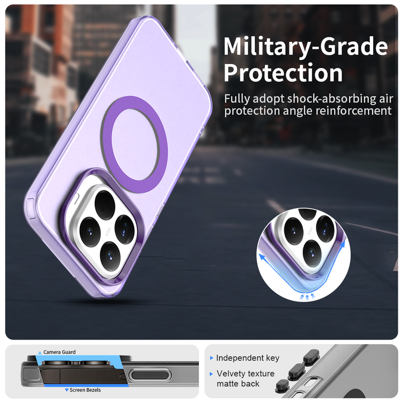 Phone Case for Xiaomi 15T Pro, Compatible with Magsafe,Shockproof Magnetic Case Cover
