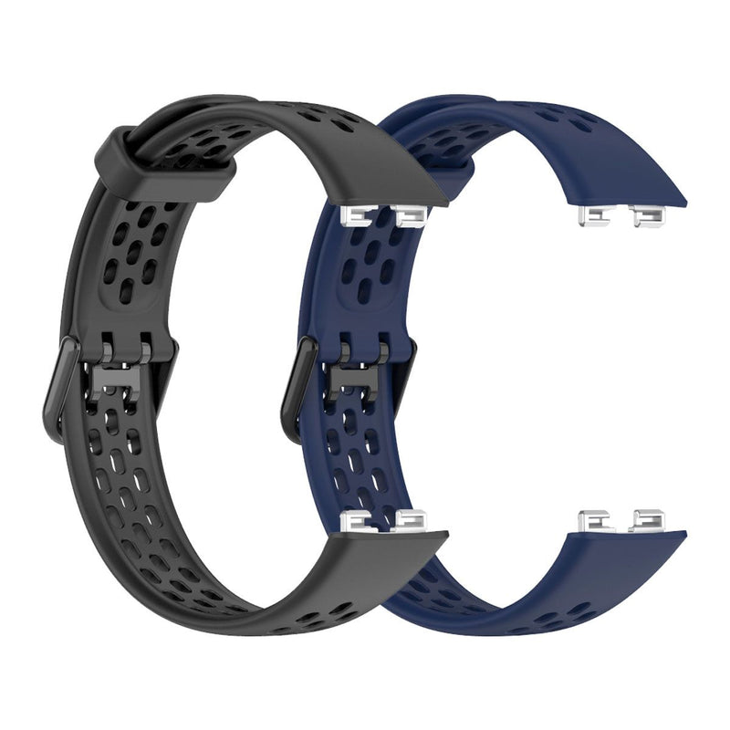 2 PACK Silicone Strap Compatible With Huawei Band 8/9/10 NFC