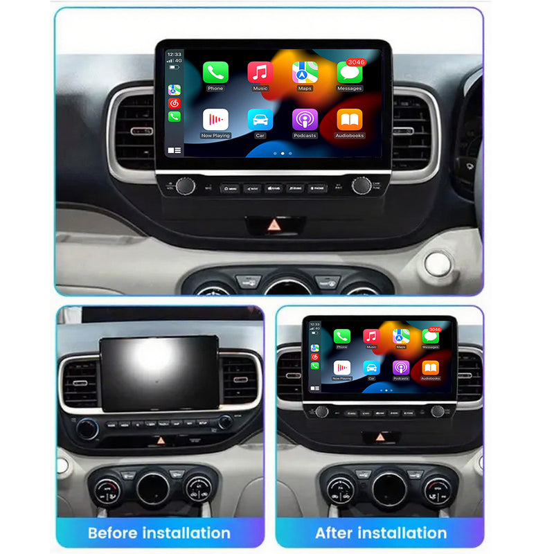 RoverOne Car Stereo Radio Bluetooth CarPlay GPS Navigation for Hyundai Venue 2019 2020