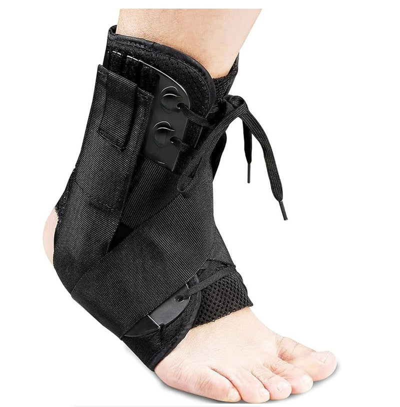 Laced Ankle Guards Support Brace Sports for Sprains & Injuries