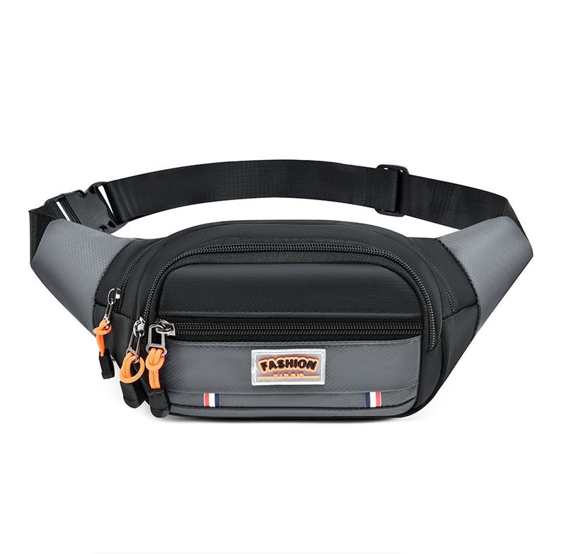 Outdoor Waist Bag Waterproof Mobile Phone Bag Oxford Cloth Chest Bag