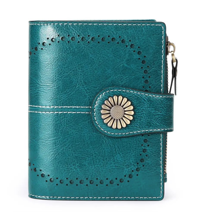 Fashion RFID Wallet Woman Clutch Credit Card Holder
