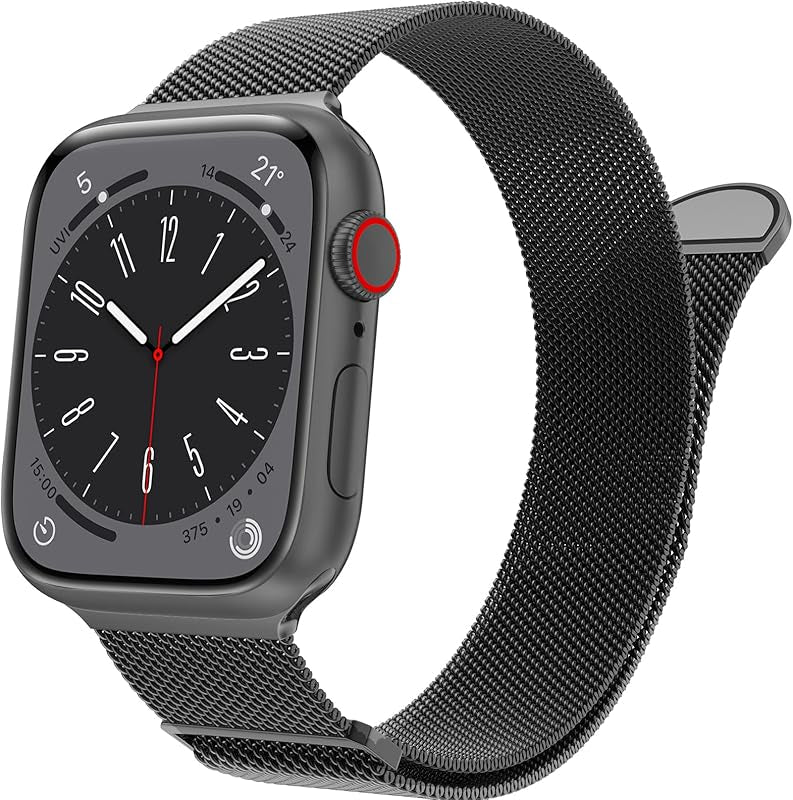 Stainless Steel Band Compatible with Apple Watch 38/40/41/42/44/45/46/49mm