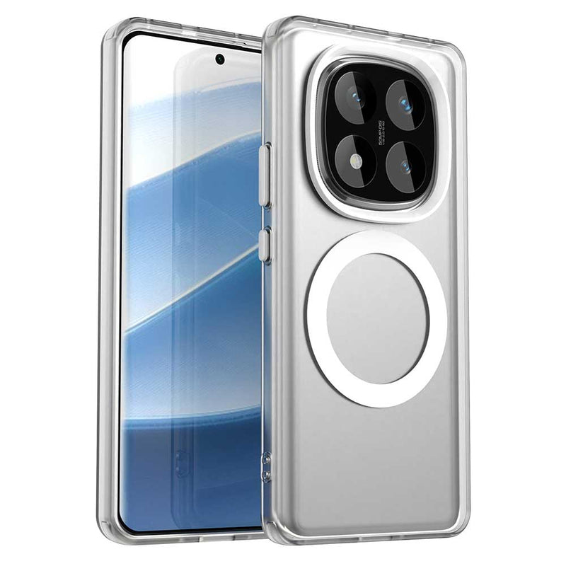 Phone Case for Xiaomi Redmi Note 14 Pro 4G, Compatible with Magsafe, Shockproof Magnetic Case Cover