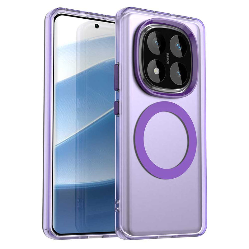 Phone Case for Xiaomi Redmi Note 14 Pro 5G, Compatible with Magsafe,Shockproof Magnetic Case Cover