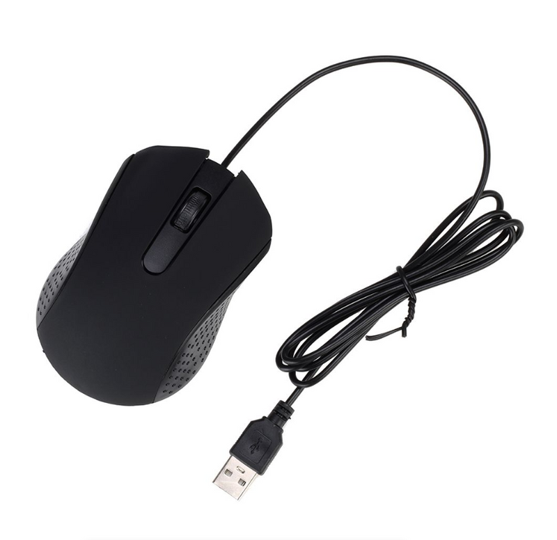 USB Wired Mouse Laptops PC Computer Portable Business Home Office Gaming