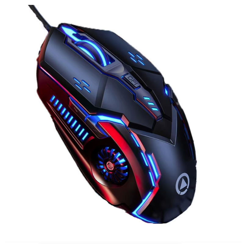 Wired Mouse Illuminated Ergonomics USB Mouse Mechanical Computer Mice PC