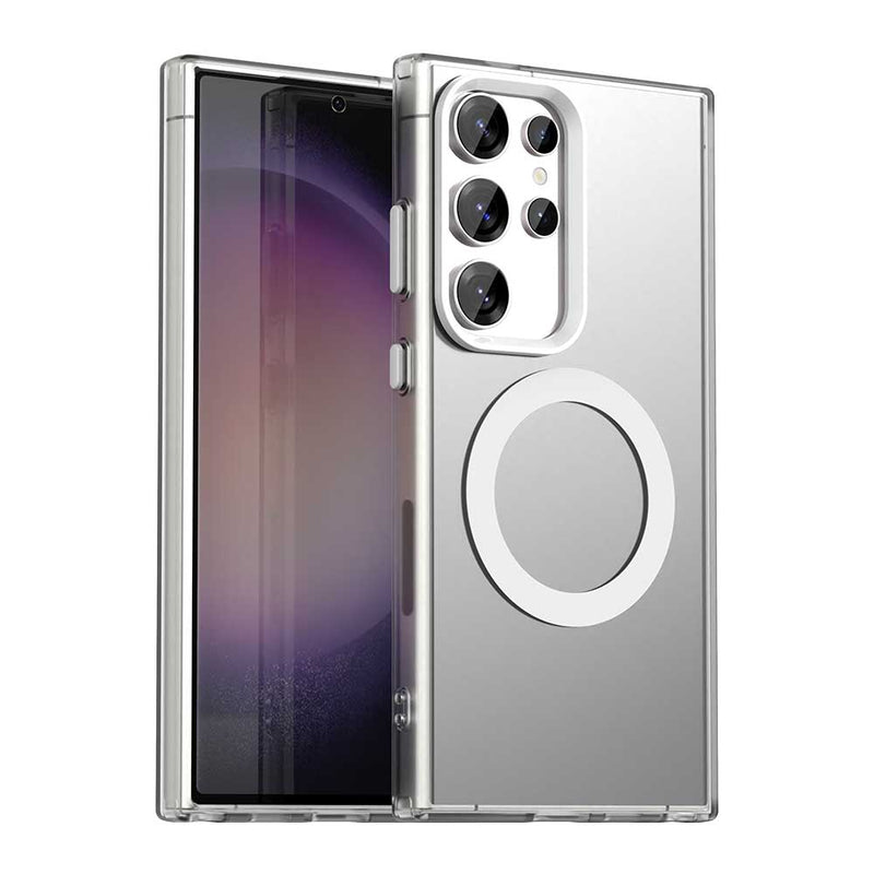 Phone Case for Samsung Galaxy S23 Ultra, Compatible with Magsafe, Shockproof Magnetic Case Cover