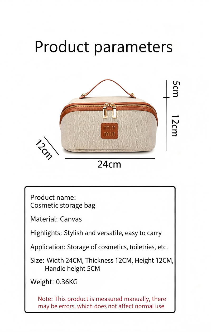 Large-Capacity Canvas  Bag