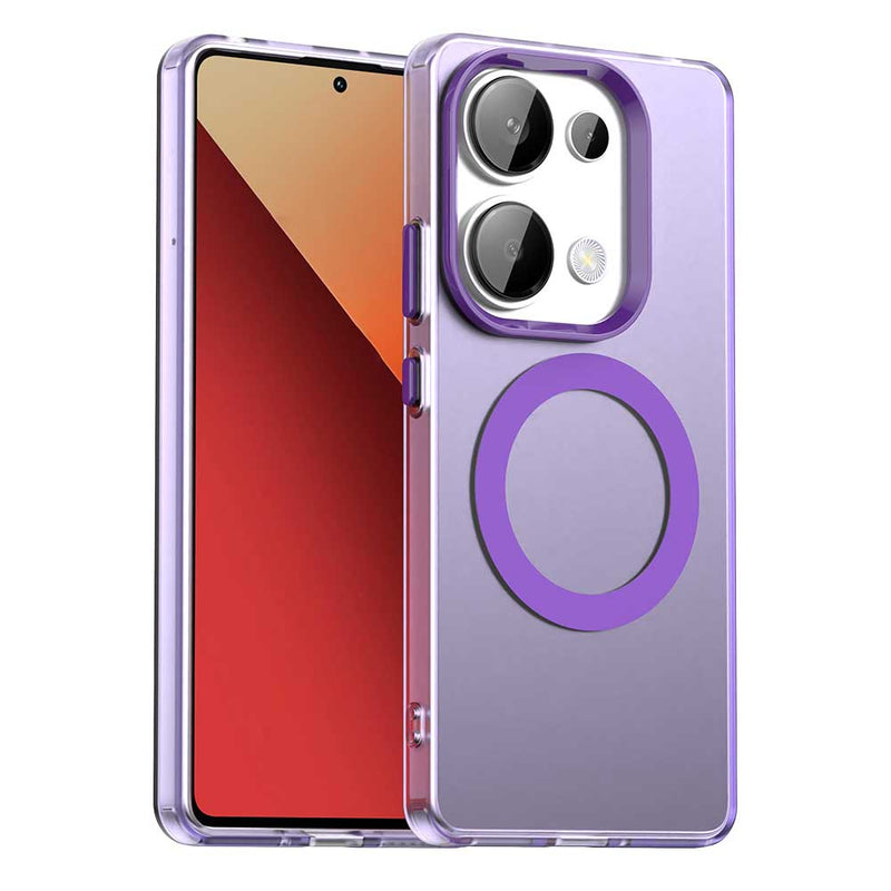 Phone Case for Xiaomi Poco M6 Pro 4G, Compatible with Magsafe,Shockproof Magnetic Case Cover
