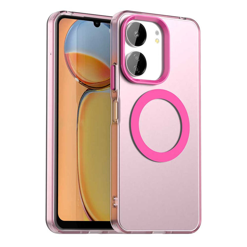 Phone Case for Xiaomi Redmi 13R 5G, Compatible with Magsafe, Shockproof Magnetic Case Cover