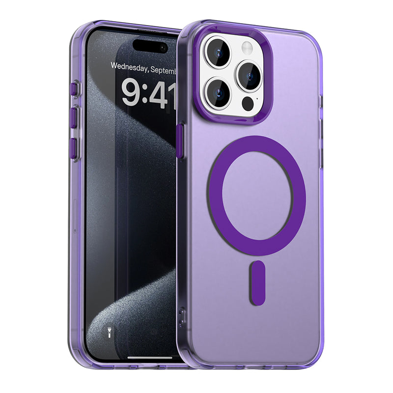 Phone Case for iPhone 15 Pro Max, Compatible with Magsafe,Shockproof Magnetic Case Cover