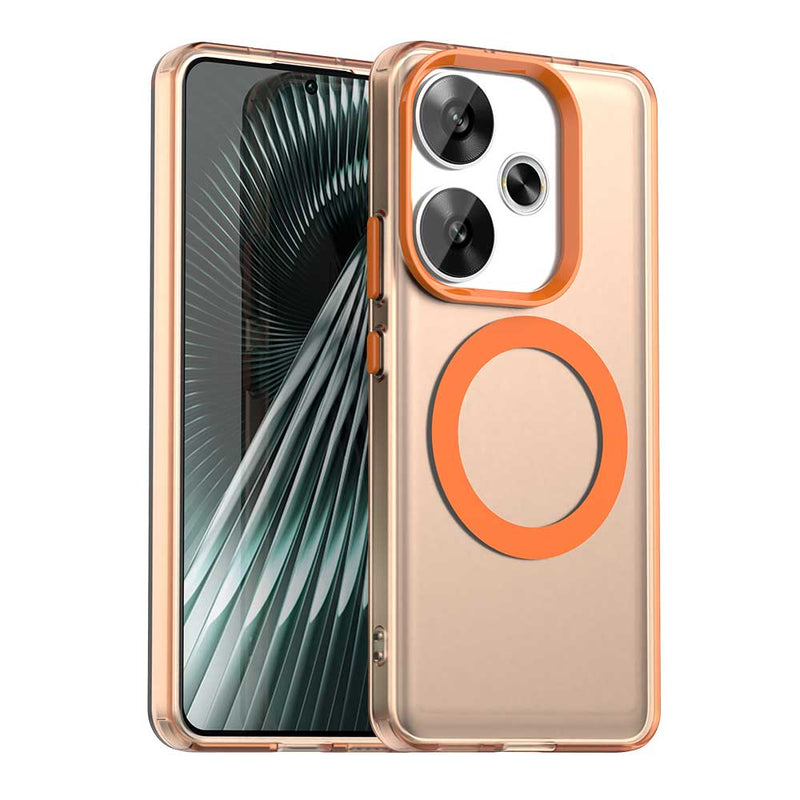 Phone Case for Xiaomi Redmi Turbo 3 5G, Compatible with Magsafe, Shockproof Magnetic Case Cover