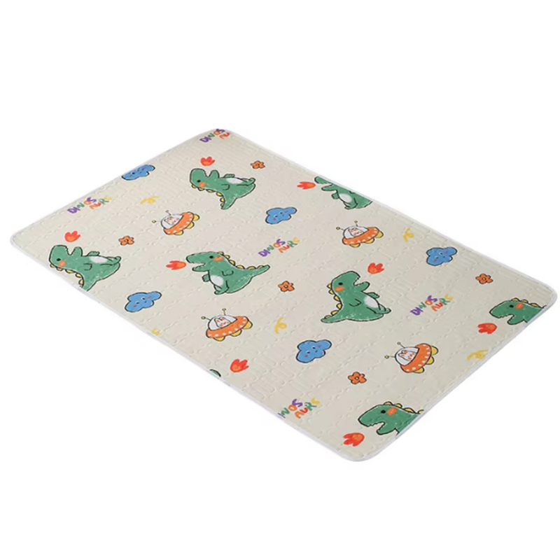 Waterproof Washable Mattress Urine Mat Baby Toddlers Cartoon Bed Protector