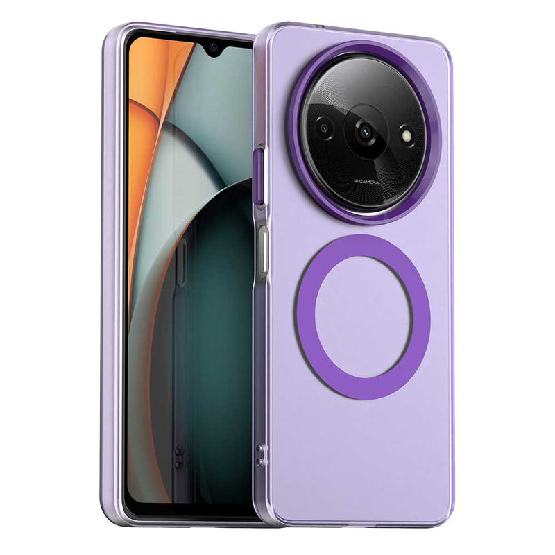 Phone Case for Xiaomi Poco C61, Compatible with Magsafe, Shockproof Magnetic Case Cover