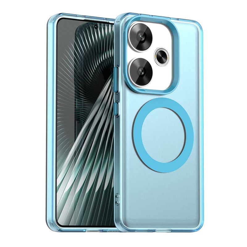 Phone Case for Xiaomi Redmi Turbo 3 5G, Compatible with Magsafe, Shockproof Magnetic Case Cover