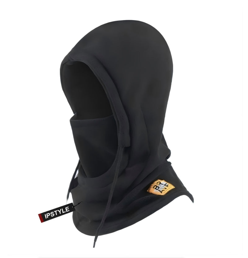 Winter Warm Hooded Hat Windproof Thickened Polar Fleece Ski Cycling Neck