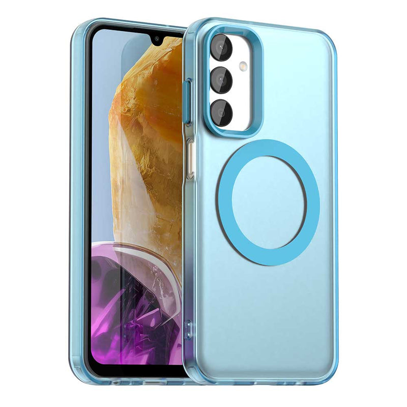 Phone Case for Samsung Galaxy M55S 5G, Compatible with Magsafe,Shockproof Magnetic Case Cover