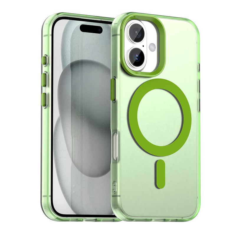 Phone Case for iPhone 16 Plus, Compatible with Magsafe,Shockproof Magnetic Case Cover