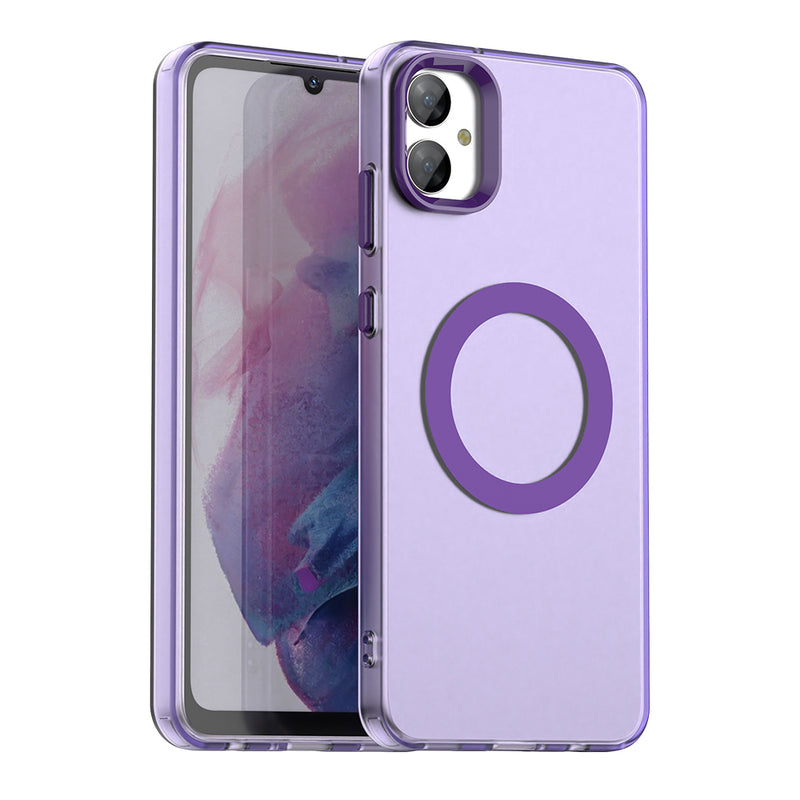 Phone Case for Samsung Galaxy M05, Compatible with Magsafe,Shockproof Magnetic Case Cover