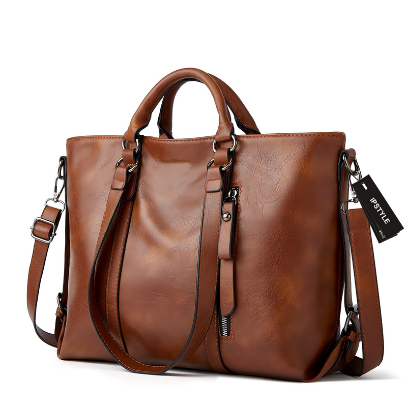 Women's Vintage Soft Leather Crossbody Handbag