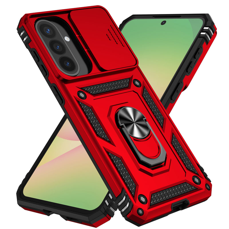 Slide Camera Lens Protect Phone Case for Samsung Galaxy S24FE