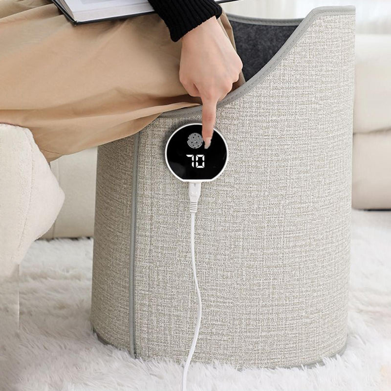 IPSTYLE Silent Foldable Leg Warmer Pro - Under Desk Electric Foot Heater