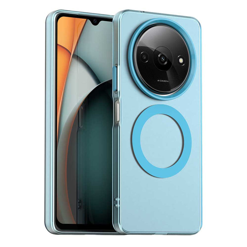 Phone Case for Xiaomi Poco C61, Compatible with Magsafe, Shockproof Magnetic Case Cover