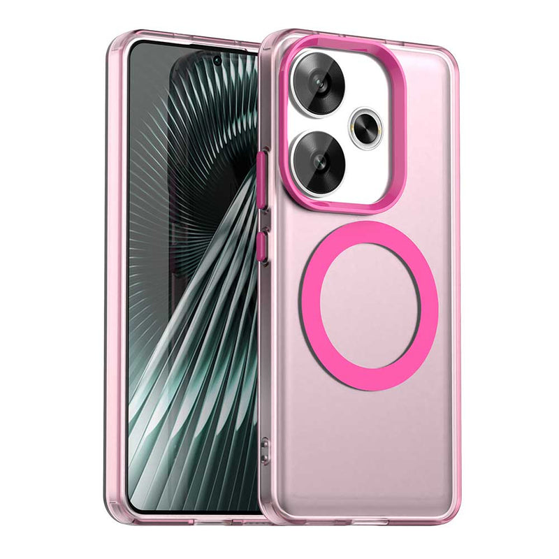 Phone Case for Xiaomi Redmi Turbo 3 5G, Compatible with Magsafe, Shockproof Magnetic Case Cover