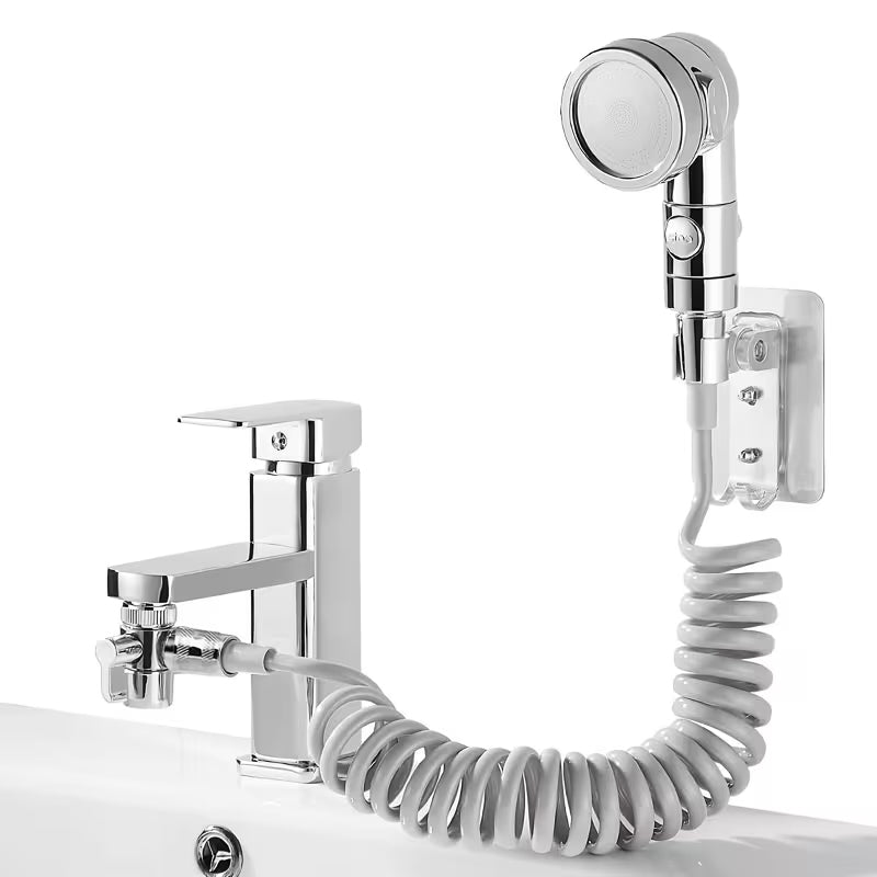 Handheld Sink Sprayer – 3-Mode Faucet Shower for Kids, Pets & Easy Cleaning