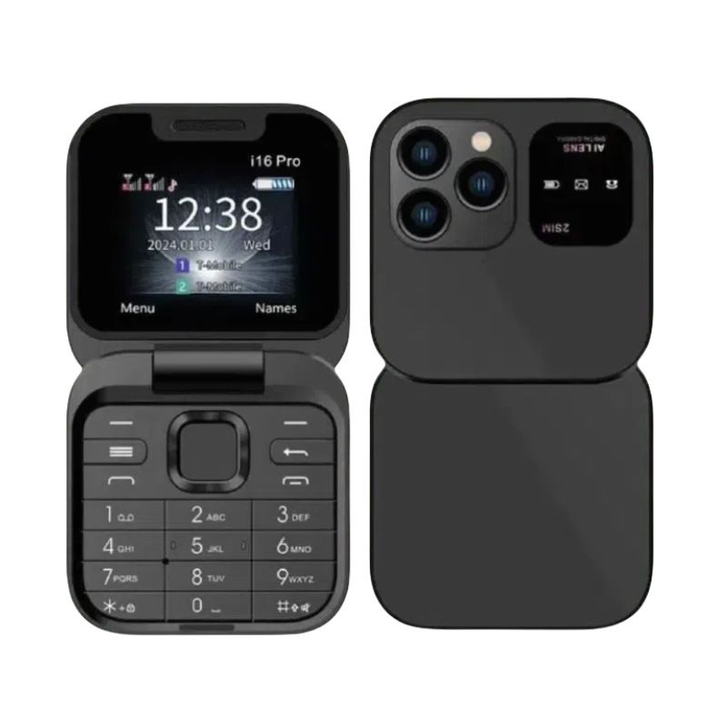 i16 PRO Mini Flip Mobile Phone