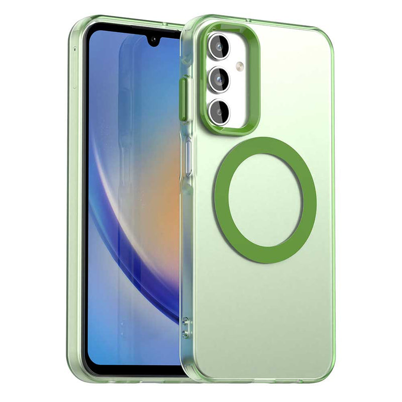 Phone Case for Samsung Galaxy A35 5G, Compatible with Magsafe,Shockproof Magnetic Case Cover