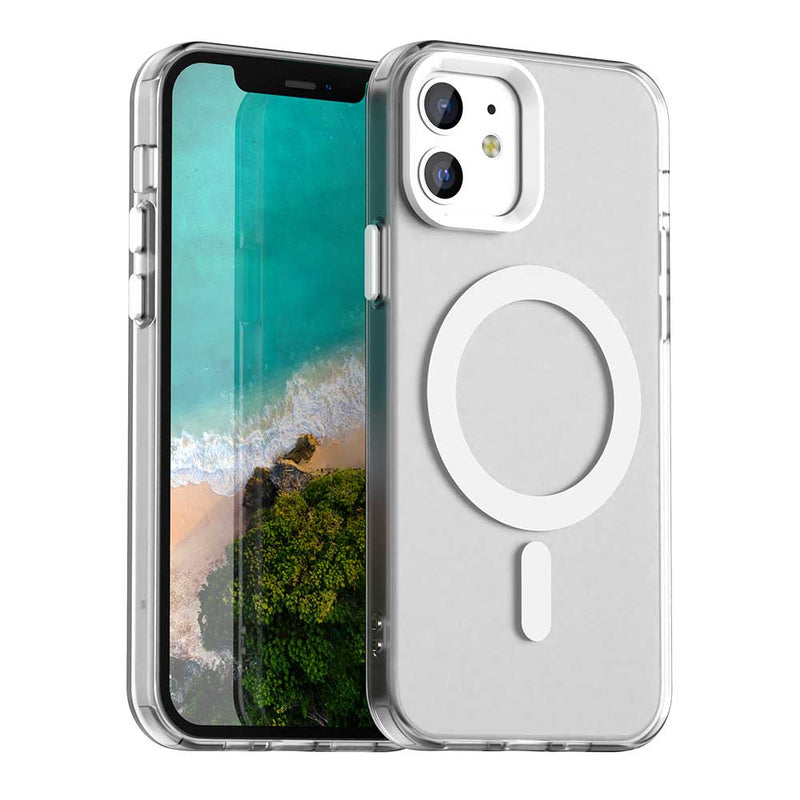 Phone Case for iPhone 12, Compatible with Magsafe, Shockproof Magnetic Case Cover