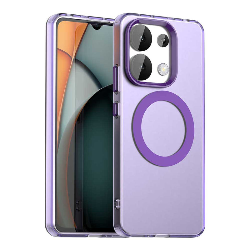 Phone Case for Xiaomi Redmi Note 13 4G, Compatible with Magsafe,Shockproof Magnetic Case Cover