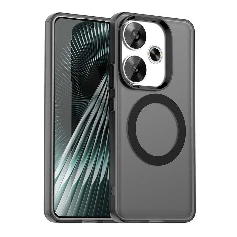 Phone Case for Xiaomi Redmi Turbo 3 5G, Compatible with Magsafe, Shockproof Magnetic Case Cover