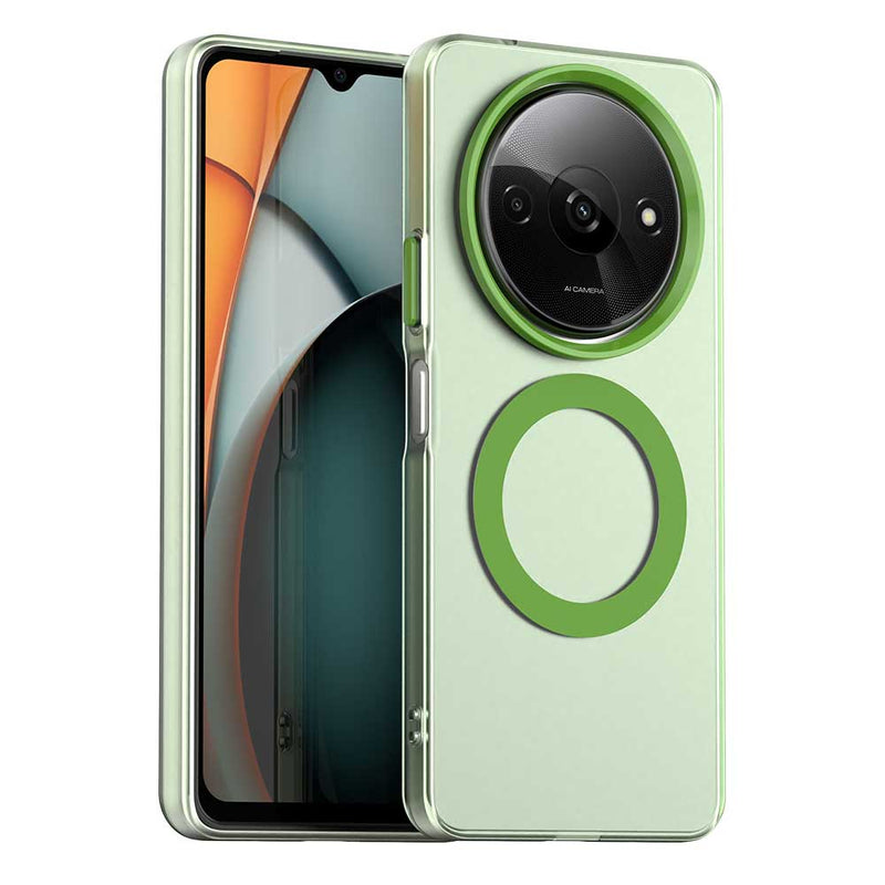 Phone Case for Xiaomi Poco C61, Compatible with Magsafe, Shockproof Magnetic Case Cover