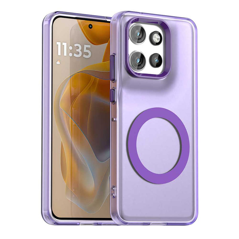 Phone Case for Motorola Edge 50 Neo, Compatible with Magsafe,Shockproof Magnetic Case Cover