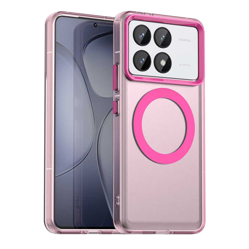 Phone Case for Xiaomi Poco F6 Pro, Compatible with Magsafe,Shockproof Magnetic Case Cover
