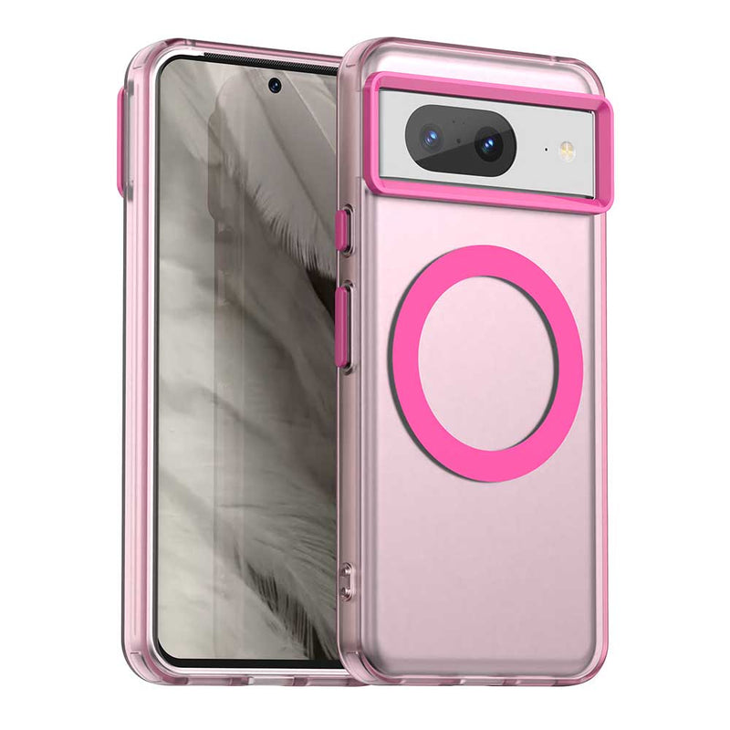 Phone Case for Google Pixel 8, Compatible with Magsafe, Shockproof Magnetic Case Cover