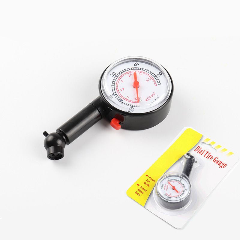 Precision Tire Pressure Gauge – Dual Scale PSI/Bar, No Battery Needed