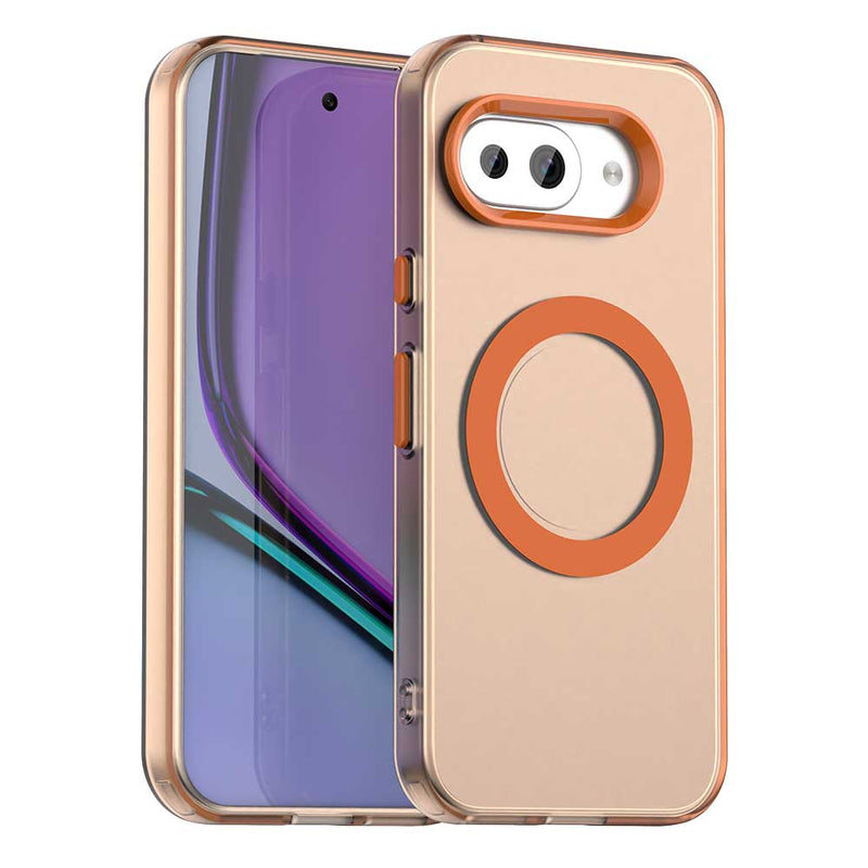 Phone Case for Google Pixel 9A, Compatible with Magsafe,Shockproof Magnetic Case Cover