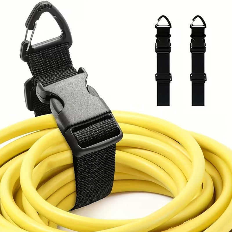 Adjustable Garden Hose Straps, Heavy-Duty Cord Organizer Storage Ties