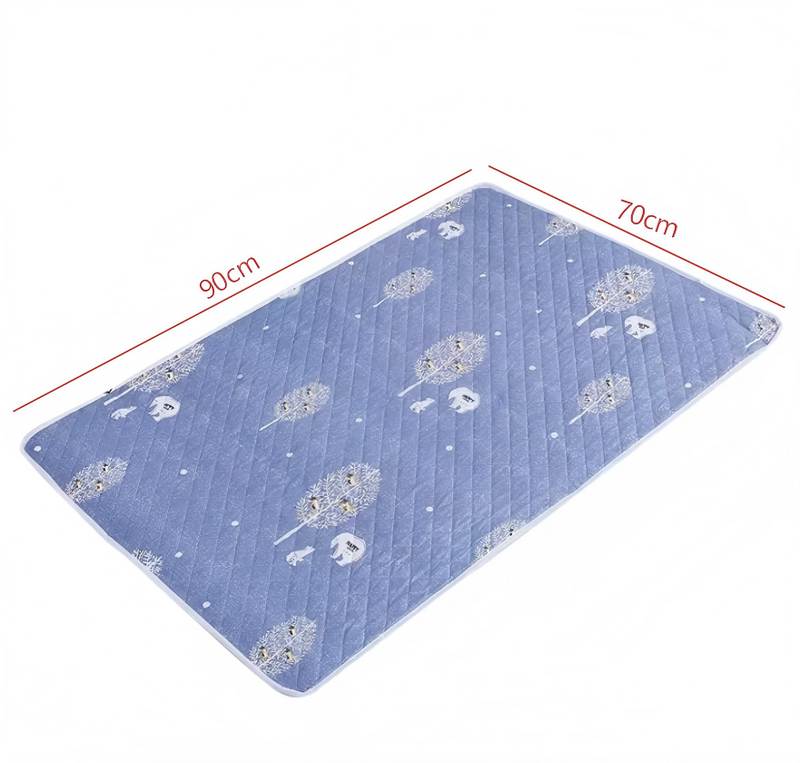 Cute Waterproof Washable Mattress Urine Mat for Baby Toddlers Cartoon Bed Protector