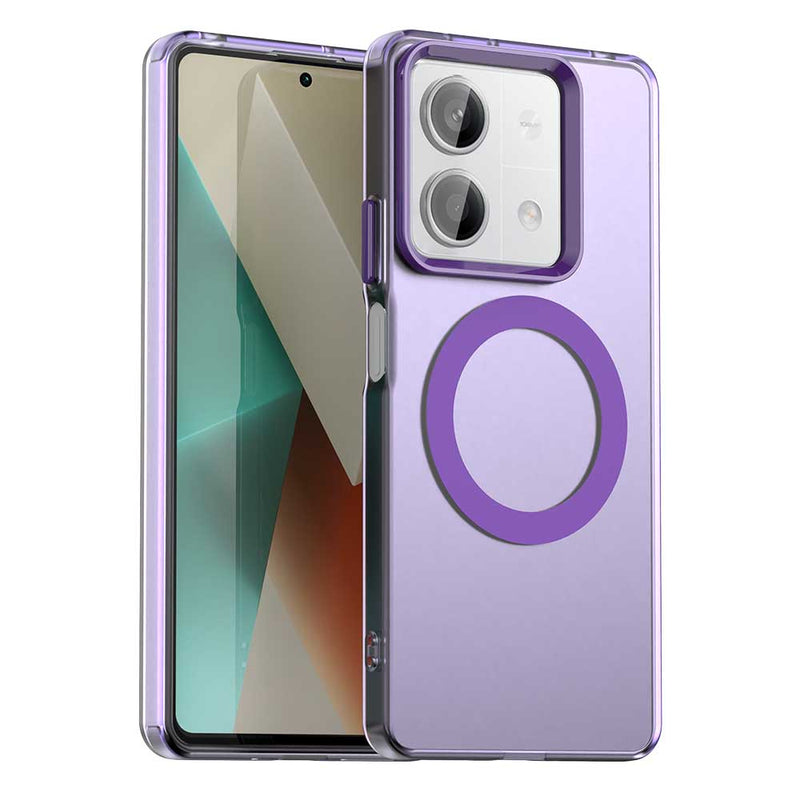 Phone Case for Xiaomi Poco X6 Neo, Compatible with Magsafe, Shockproof Magnetic Case Cover