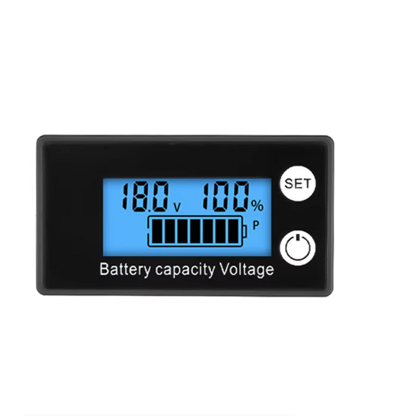 Battery Capacity Indicator Lead Acid Lithium LiFePO4 Car Motorcycle 6133A
